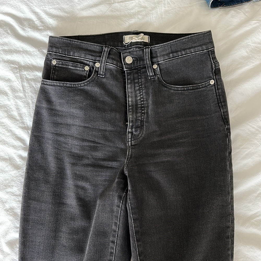 Madewell classic straight jeans tall